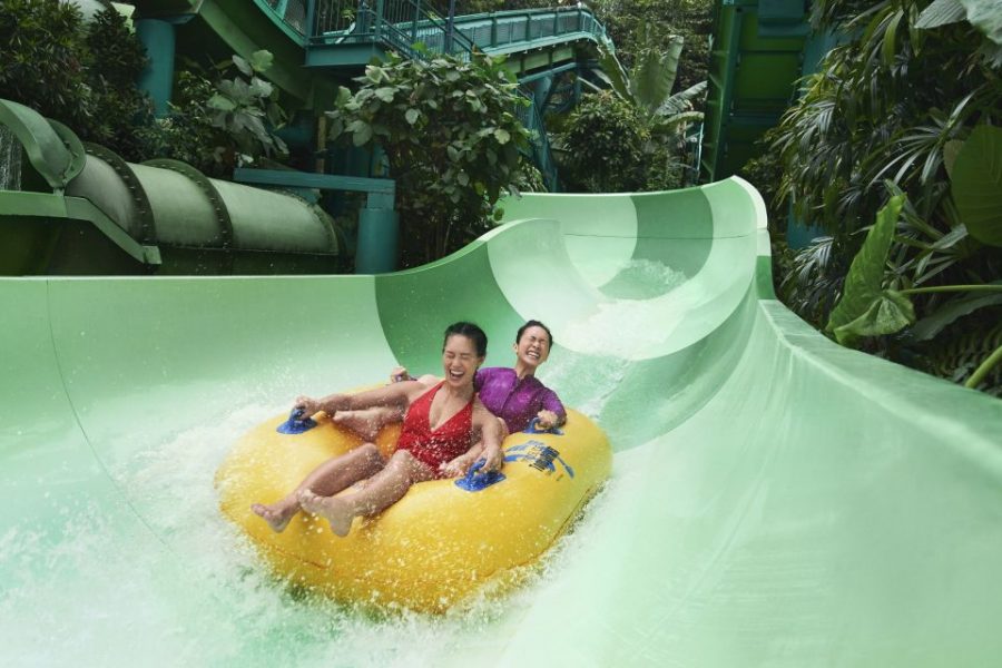 Adventure Cove parque acuático singapur