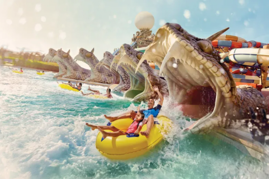 Yas Waterworld parque acuatico en Abu Dabi